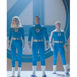 The Fantastic Four First Steps Blue Costume